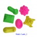 4 pounds two colors Kinetic Sand with two molds